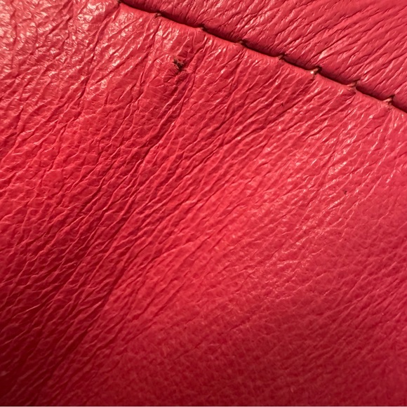 Neiman Marcus Barbie Pink Leather Biker Jacket - Picture 9 of 9